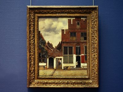 Picture of Johannes Vermeer (1632-1675) – View of houses in De